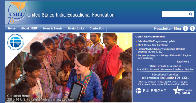 fulbright research grant india