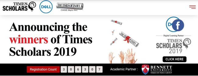 Times of India Scholarship