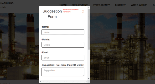 Submit Suggestion 