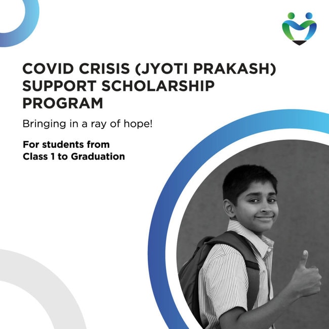 Covid Crisis Support Scholarship Programme (Jyoti Prakash) 
