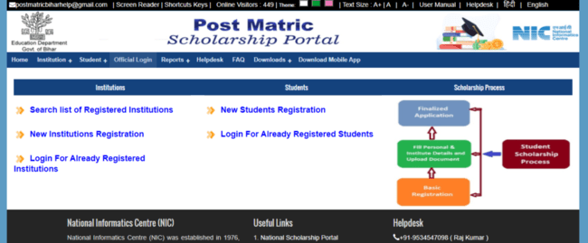 Login for Already Registered Students