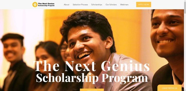 The Next Genius Scholarship Program 2022-23 Application Procedure