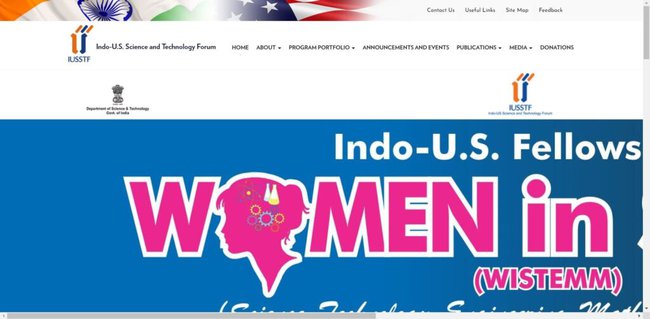 Indo-U.S. Fellowship for Women in STEMM 2022 Application Procedure