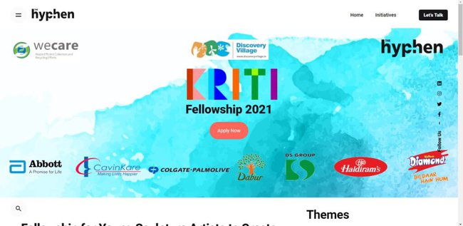 Kriti Fellowship 2022 Application Procedure