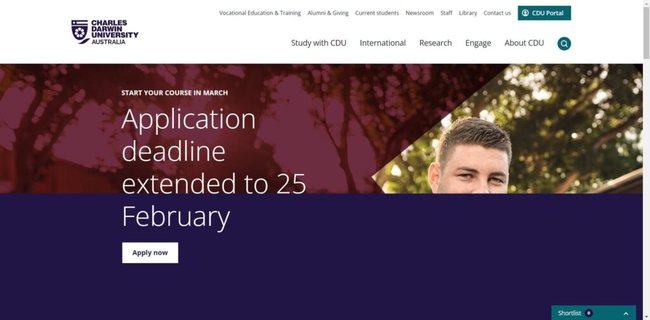 Charles Darwin University Scholarships 2022 Application Procedure
