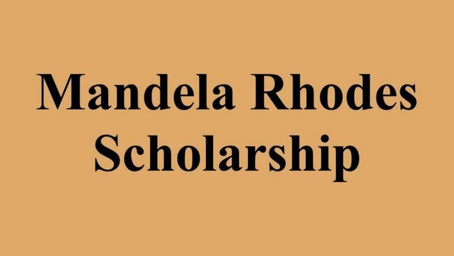 Mandela Rhodes Scholarship
