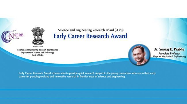 SERB Early Career Research Award 