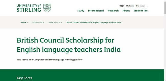 Application Procedure for British Council PG Scholarship for Indian Students