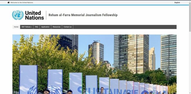 Application Procedure for Reham Al-Farra Memorial Journalism Fellowship