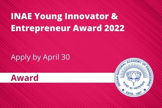 INAE Young Entrepreneur Award