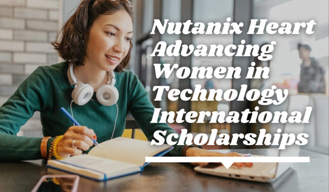 Nutanix Heart Women in Technology Scholarships