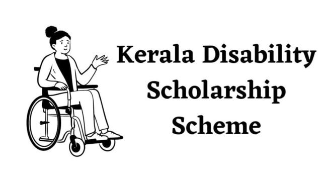 Kerala Disability Scholarship 2022