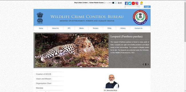 Wildlife Crime Control Bureau Internship 2022 Application Procedure
