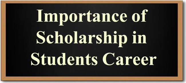 Importance Of Scholarship