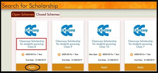 Vidyasaarathi Clearcorp Scholarship
