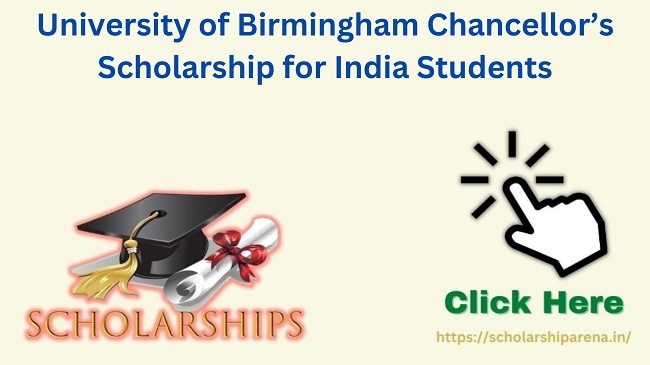University of Birmingham Chancellor’s Scholarship