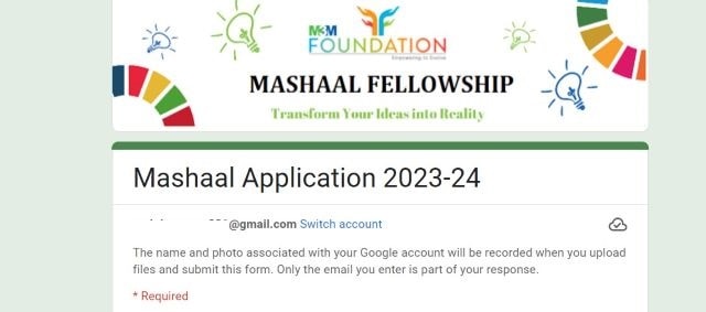 Mashaal Fellowship Apply Online 