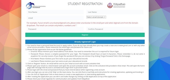 Process To Do Registration