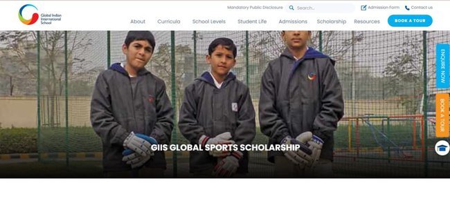 GIIS Global Sports Scholarship Official Website