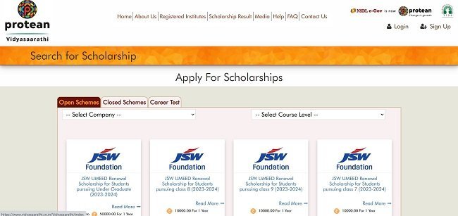 J K Lakshmi Scholarship 