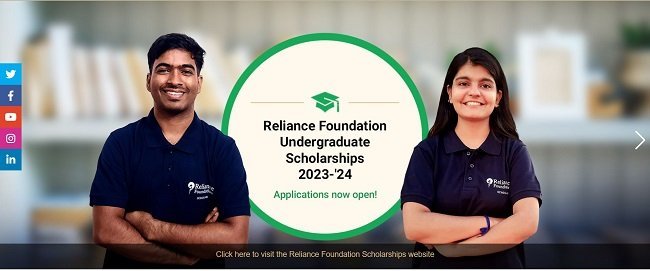Reliance Scholarship Undergraduate Official Website