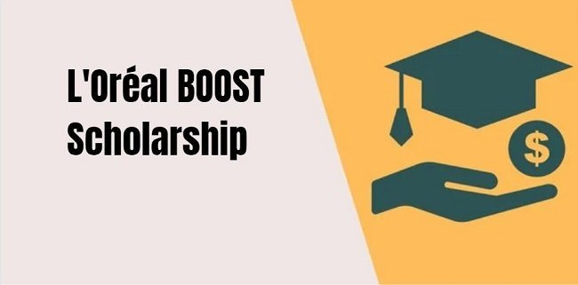 L'Oréal BOOST Scholarship
