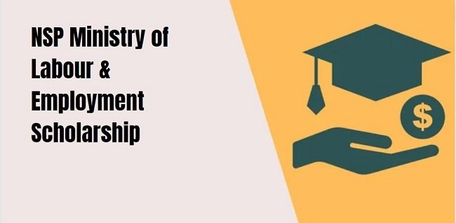 NSP Ministry of Labour & Employment Scholarship
