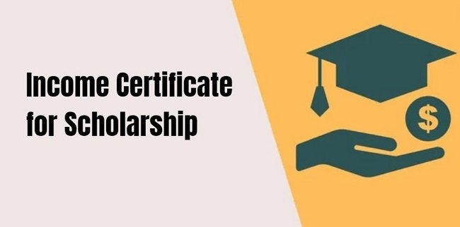 Income Certificate for Scholarship