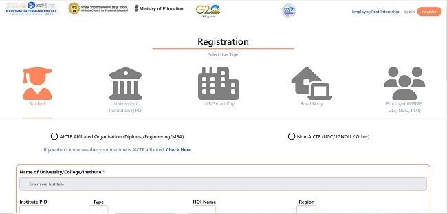 Process To Register Now