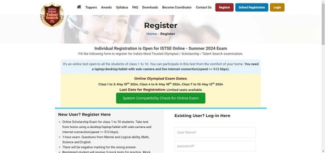 Process to register