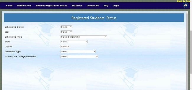 Find Registered Student Status