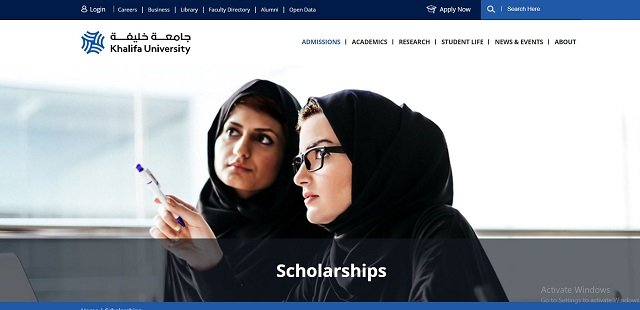 Khalifa University Portal