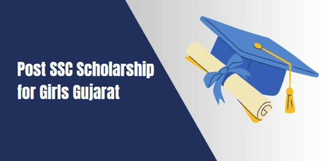 Post SSC Scholarship for Girls Gujarat 