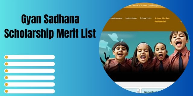 Gyan Sadhana Scholarship Merit List