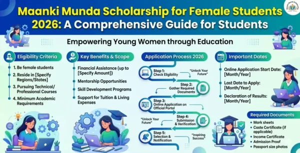 Maanki Munda Scholarship for Female Students 2026: A Comprehensive Guide for Student