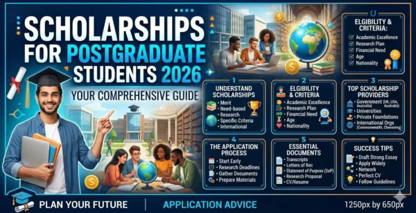 Scholarships for Postgraduate Students 2026: Your Comprehensive Guide